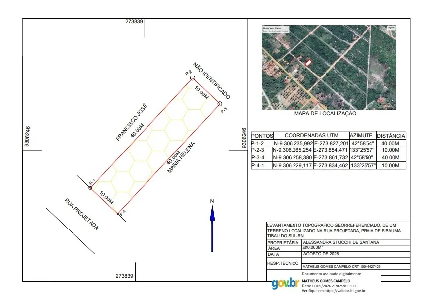 TERRENO DE 400 m² À VENDA NA PRAIA DE SIBAÚMA – TIBAU DO SUL/RN - foto 20